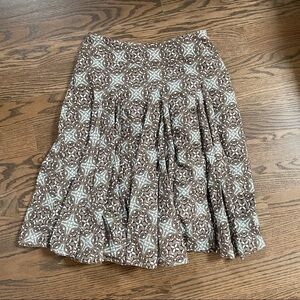 Ana skirt size 6P flair skirt flat tummy godet